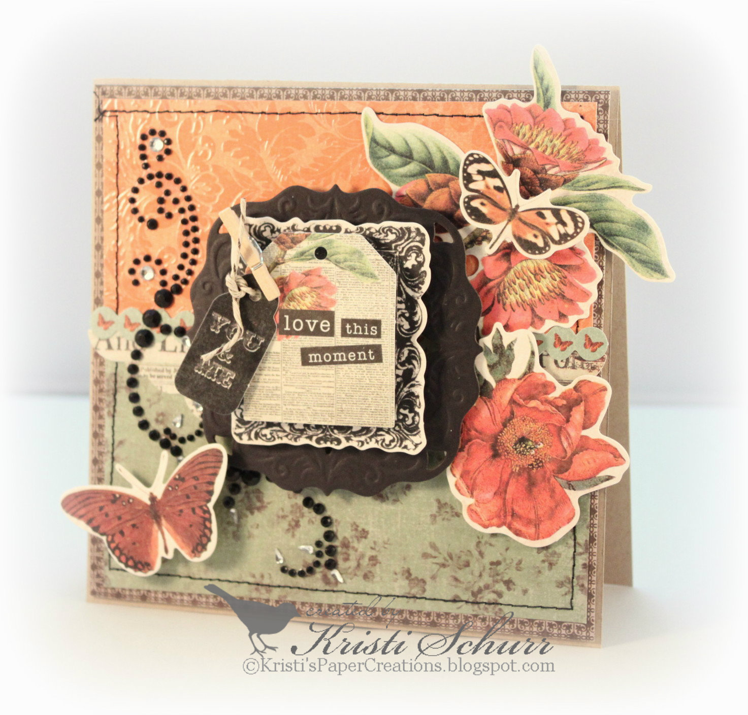 Kristi's Paper Creations Make It Monday At The Kraft Journal