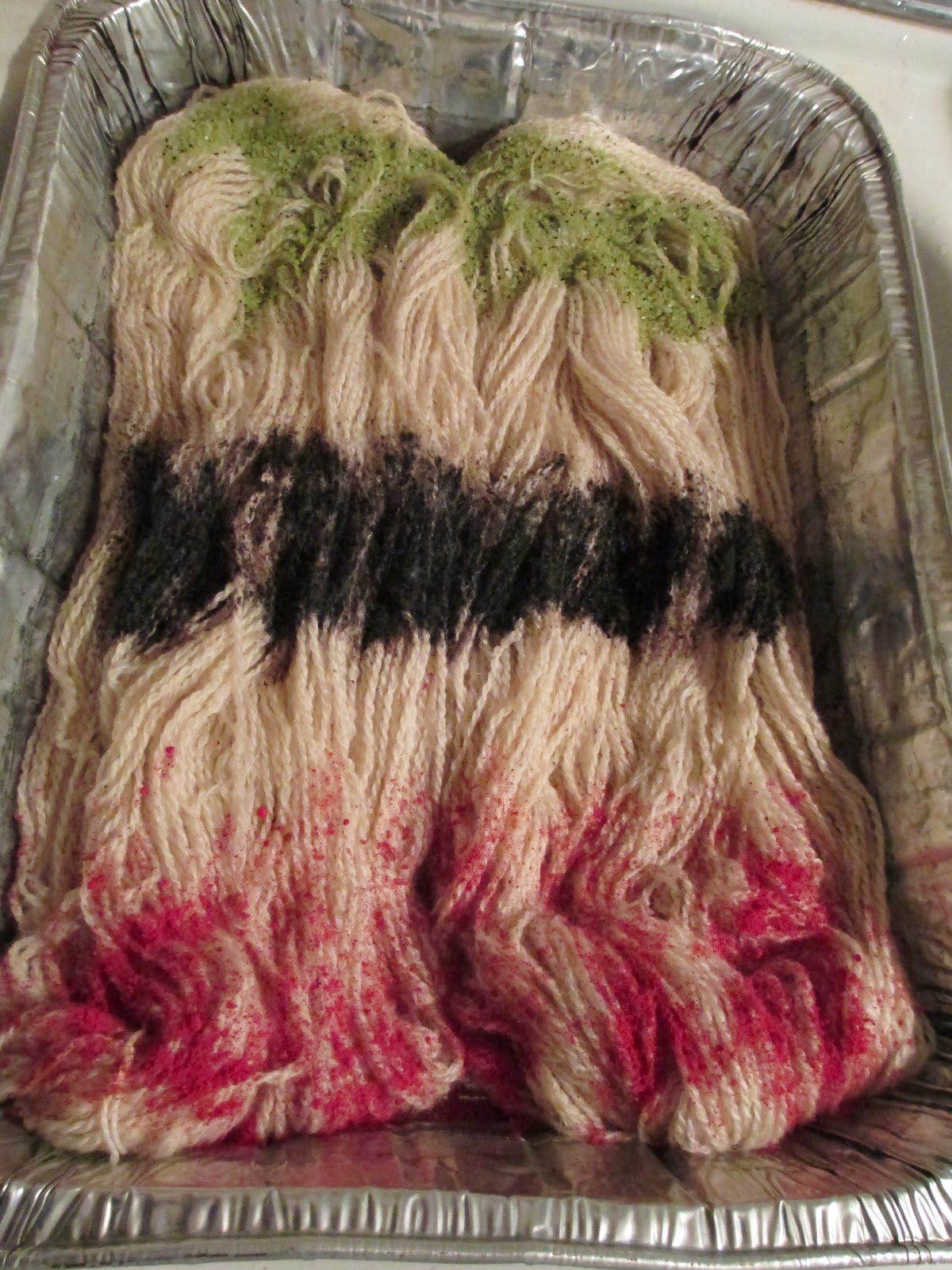 Somerhill Farm Yarn Dyeing Tutorial