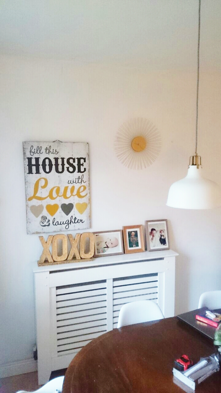 Ikeahack for builtin dining room storage...when you have to work