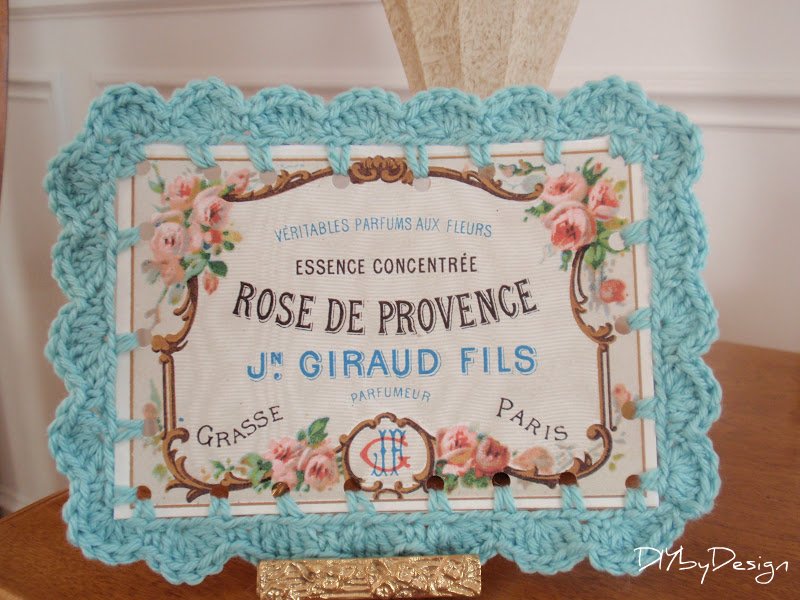 DIY by Design Crochet Edged Graphic