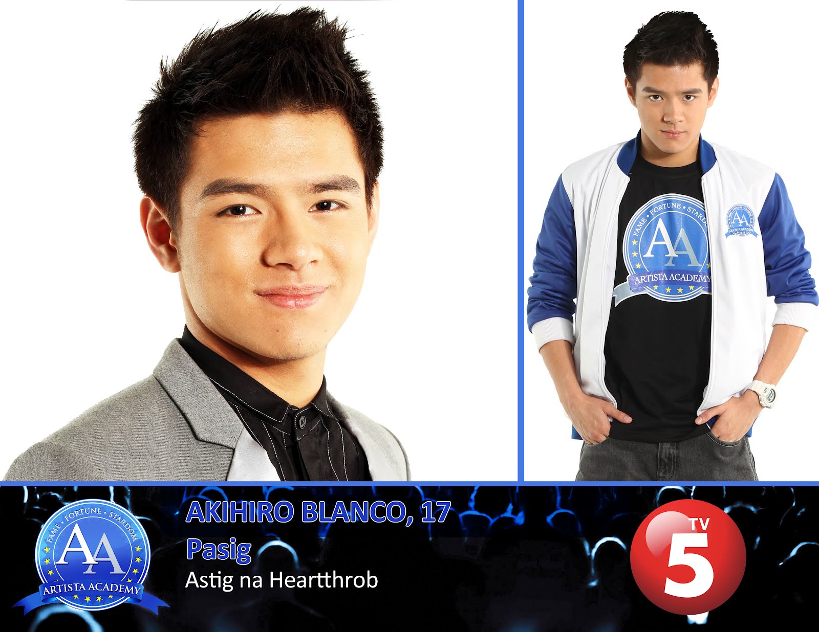 Akihiro Blanco - Artista Academy Top 16 Photo and Profile ~ showbiznestLIFESTYLE.com