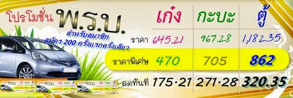 พรบ.รถส่วนบุคคลถูกสุดๆ