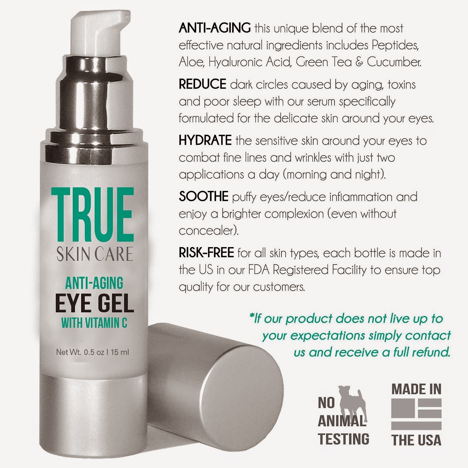 True Skin Care Under Eye Gel Review A Rain of Thought