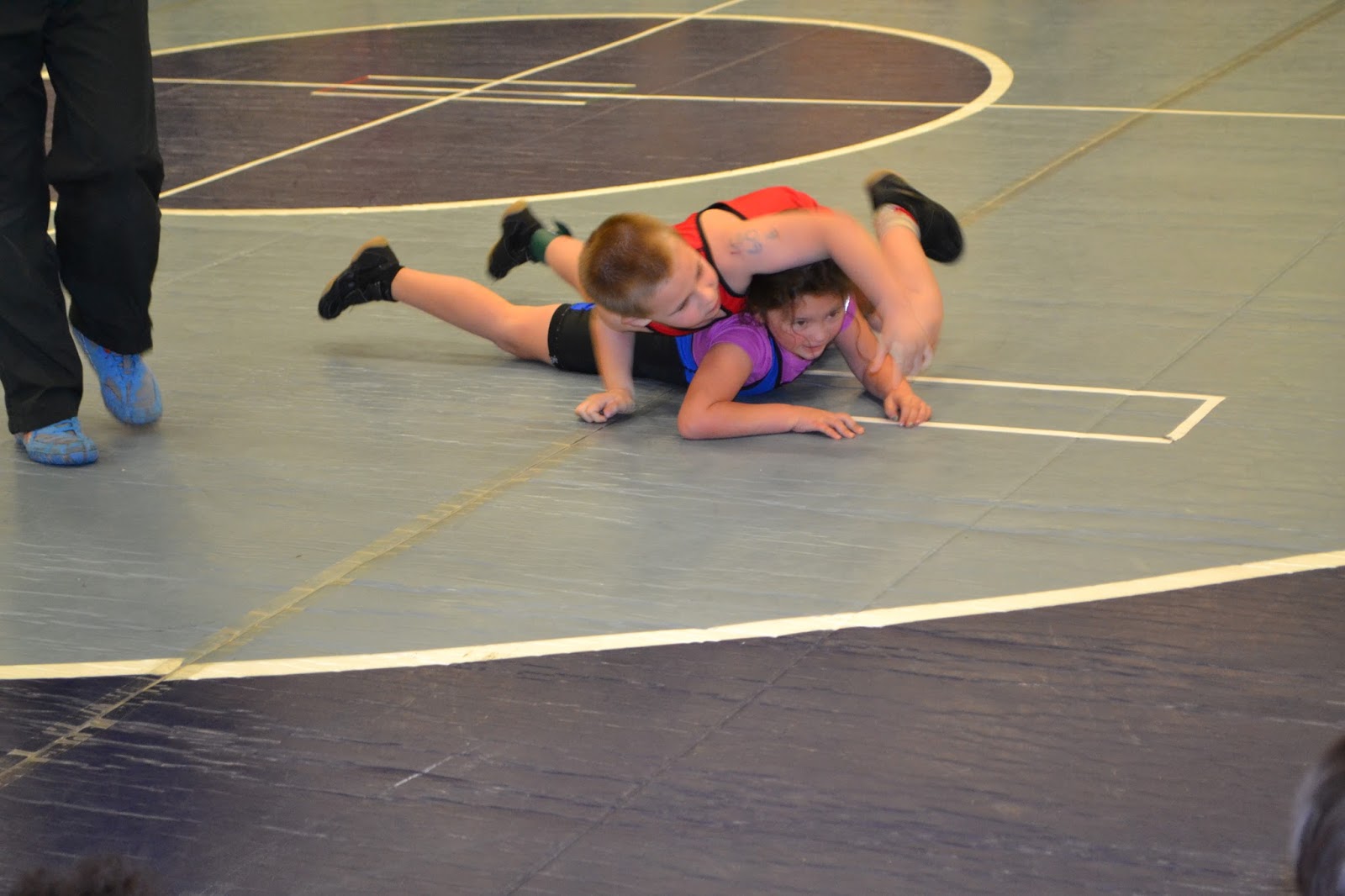 Trevor & Cole Cole's First Wrestling Match