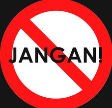 Pantang Larang Jika Nak Cantik Jangan