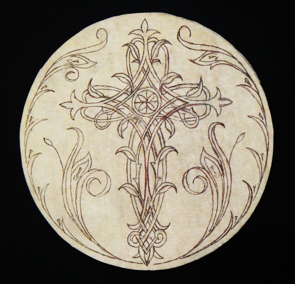 Accentuating contrast in your chip carving hingst s sign Accentuating contrast in your chip carving hingst s sign