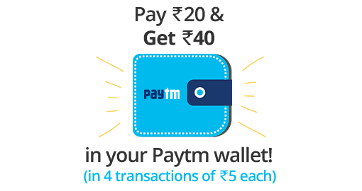 paytm cash offer today