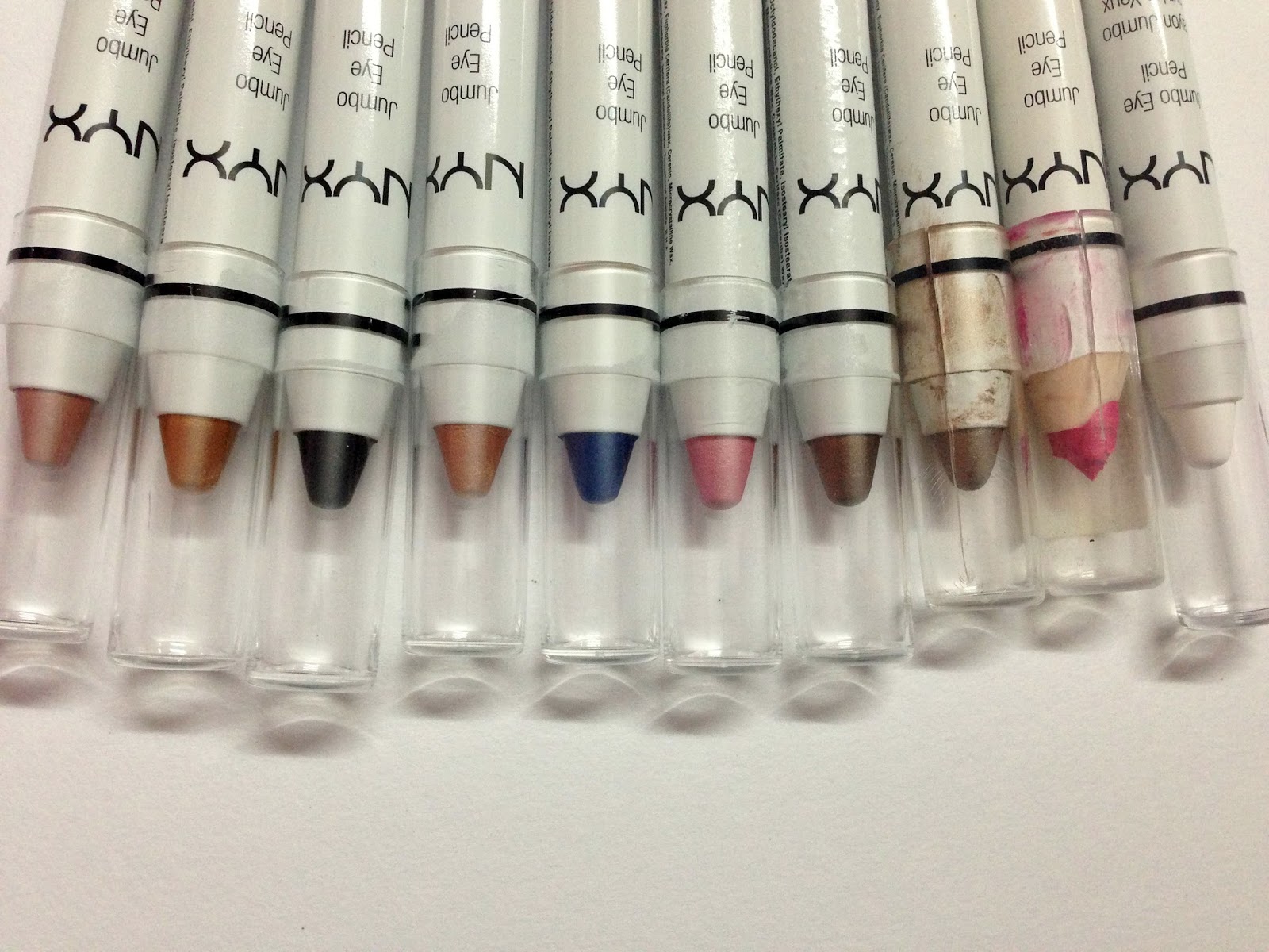 Happy Locks NYX Jumbo Eye Pencil Swatches & Quick Review