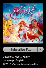 Nickelodeon's Winx Club sur iTunes