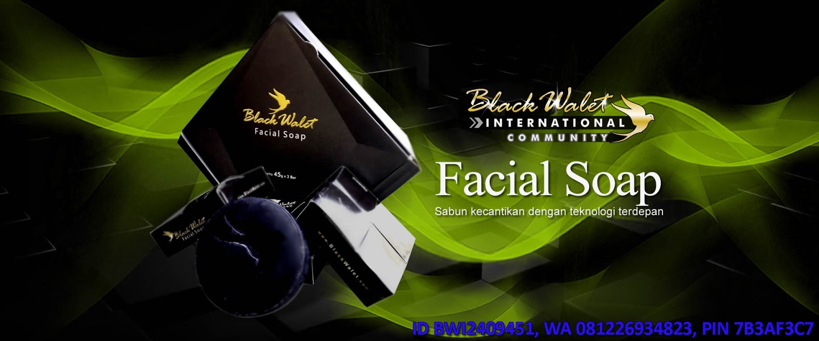 Black Walet Facial Soap
