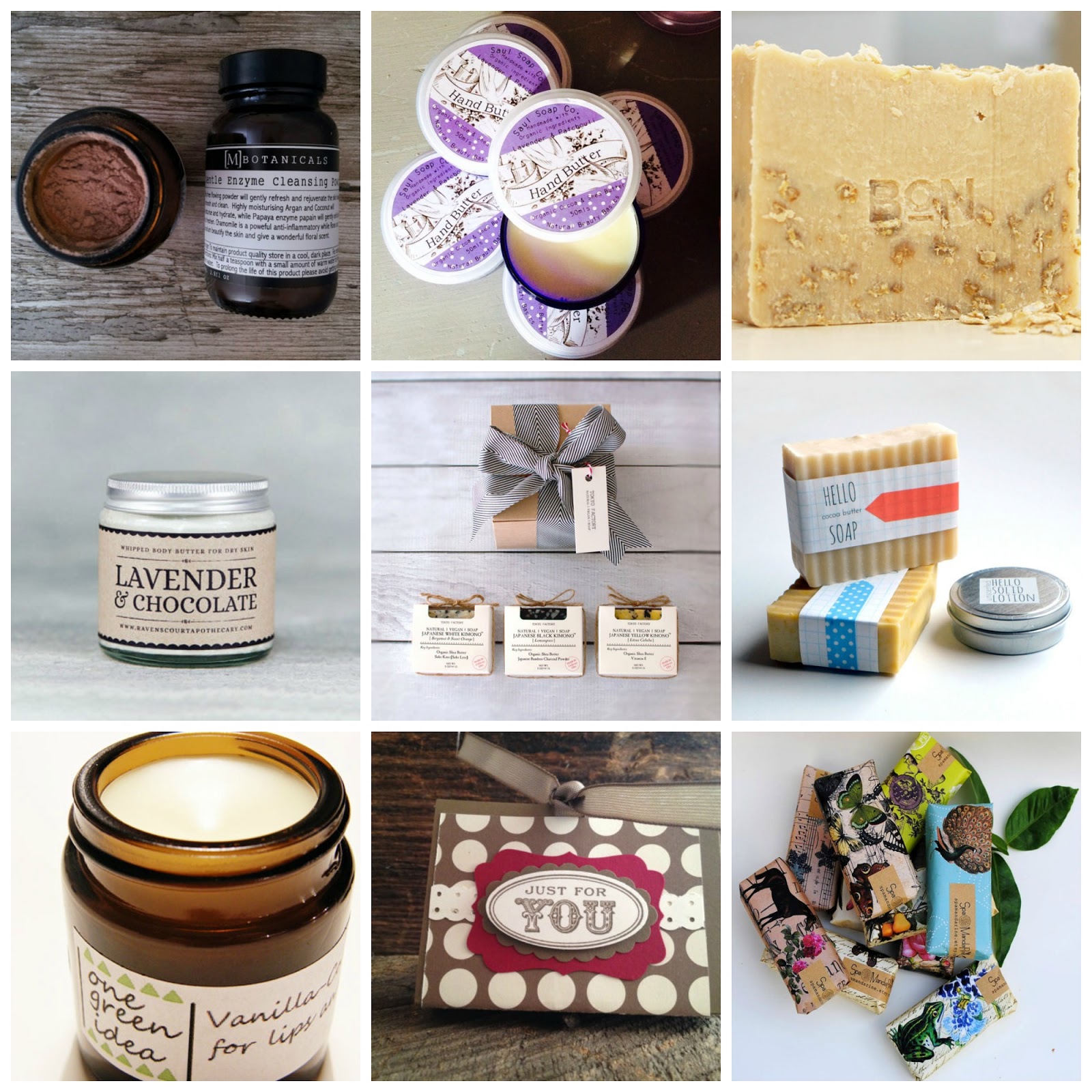 Etsy Wish List Natural & Organic Skincare 1 Sugarpuffish