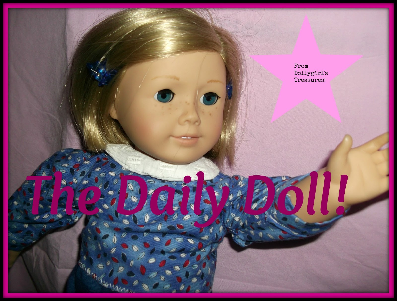 Dollygirl's Treasures The Daily Doll American Girl Kit Kittredge!!!