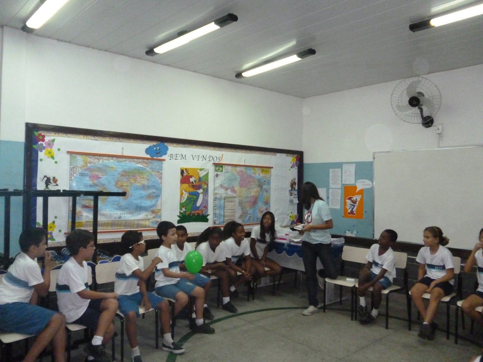 Escola Municipal Alfredo Gomes CET RIO NA ESCOLA