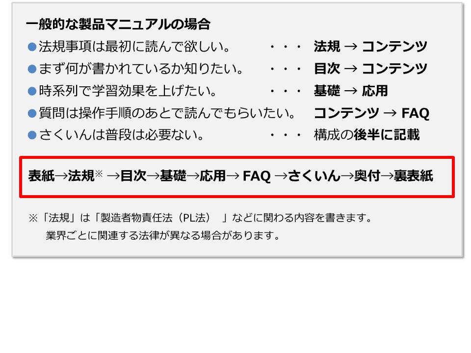 書き方の基本 マニュアルの考え方 トリセツのトリセツ