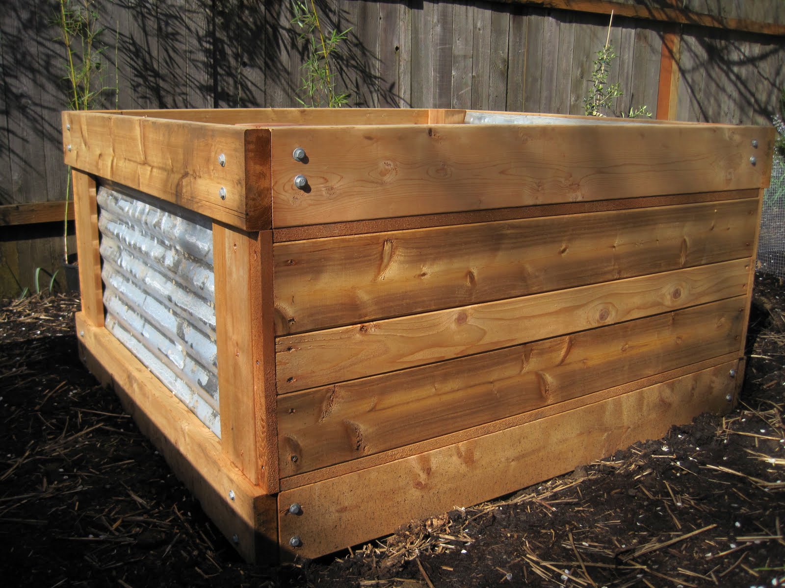 Aristata Land Arts CEDAR & METAL RAISED BED PROJECT