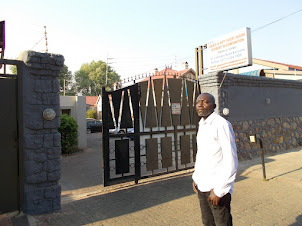 Entrance gate to the  Fortress security of  "G & G Guesthouse"