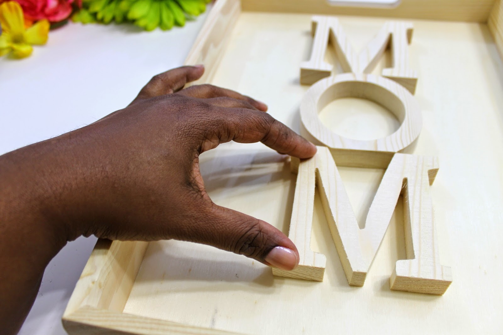 Cupcake Wishes & Birthday Dreams Mother's Day Floral Wall Hanging