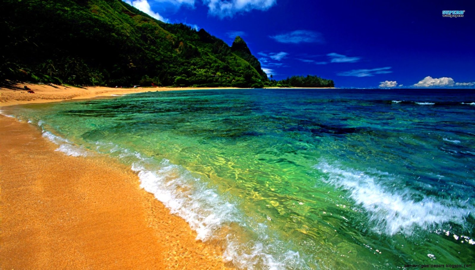 Tunnels Beach Kauai Hawaii Tunnels Beach Kauai Hawaii