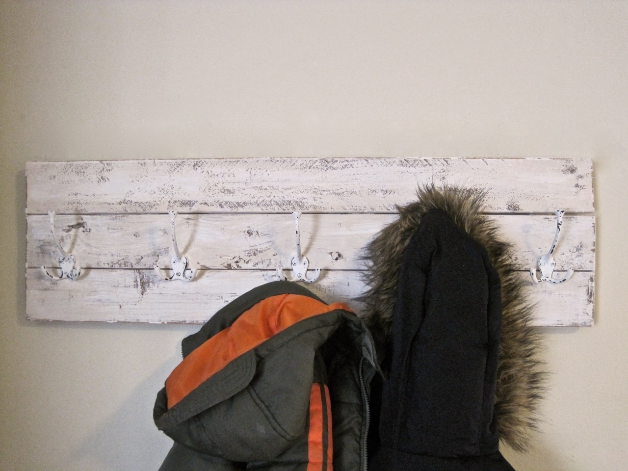 The Project Lady Coat Rack and Boot Box Make Your Own!