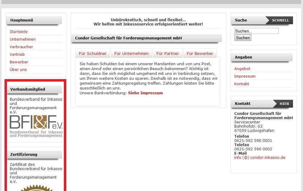 Abzocknews Blogspot Com Was Focus Spiegel Und Condor Gesellschaft Fur Forderungsmanagement Gemein Haben