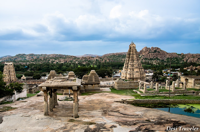 sacred center hampi temple 