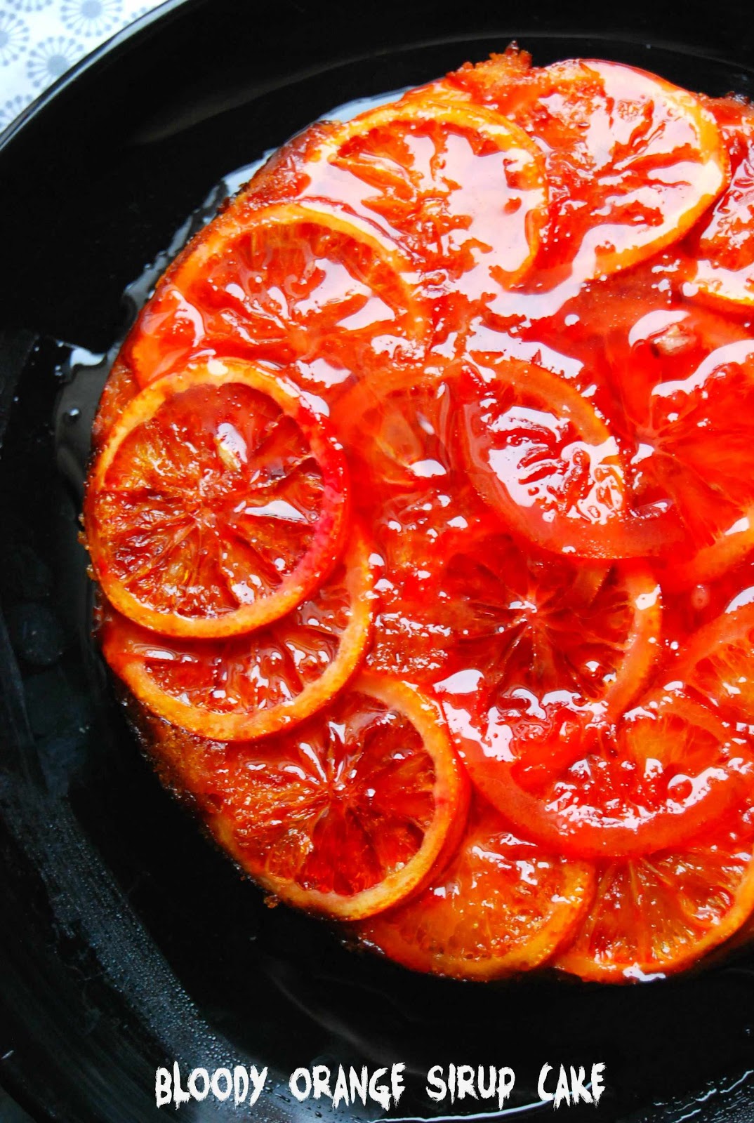 Orange sanguine, du plat au dessert.