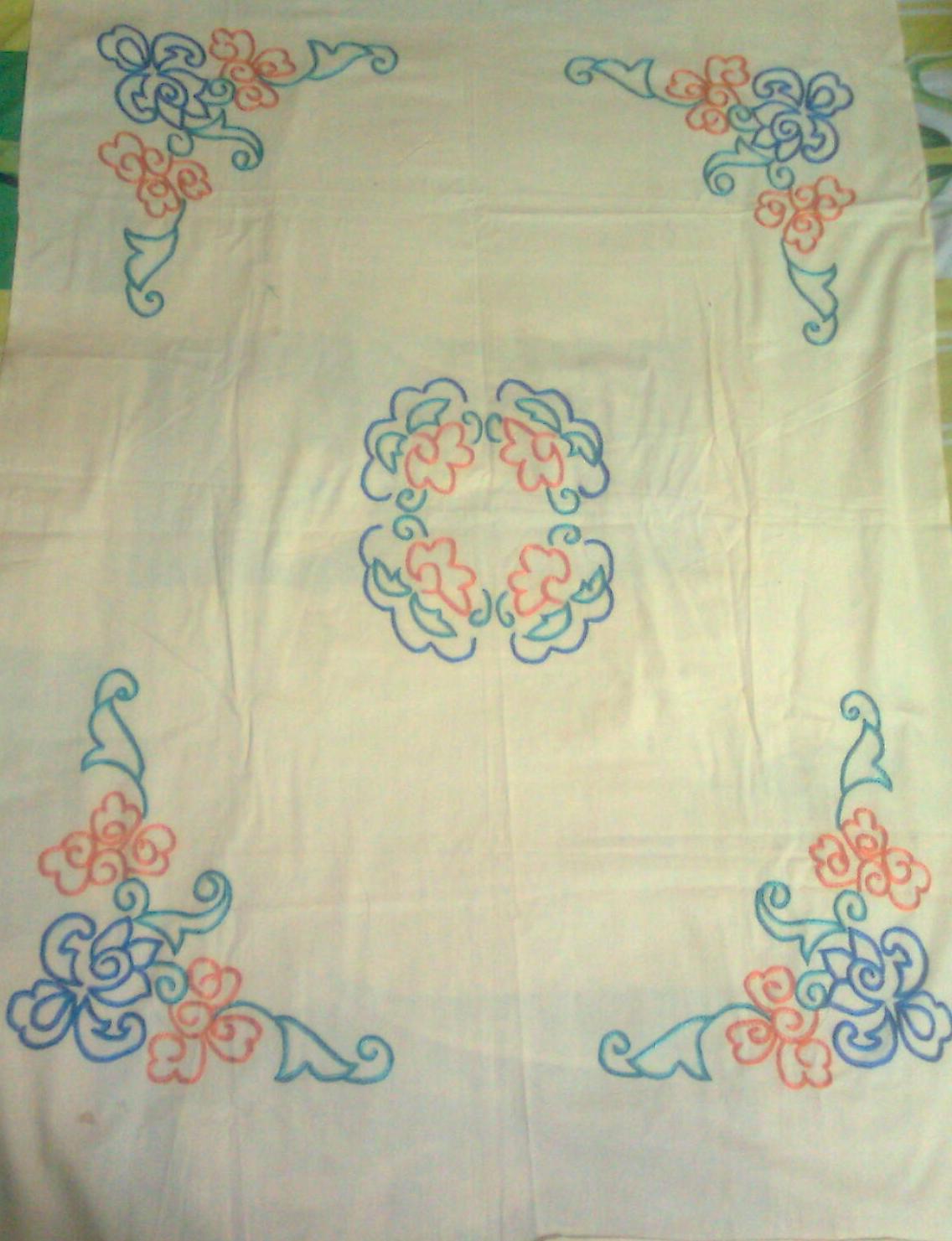 Outline Embroidery Designs For Tablecloth