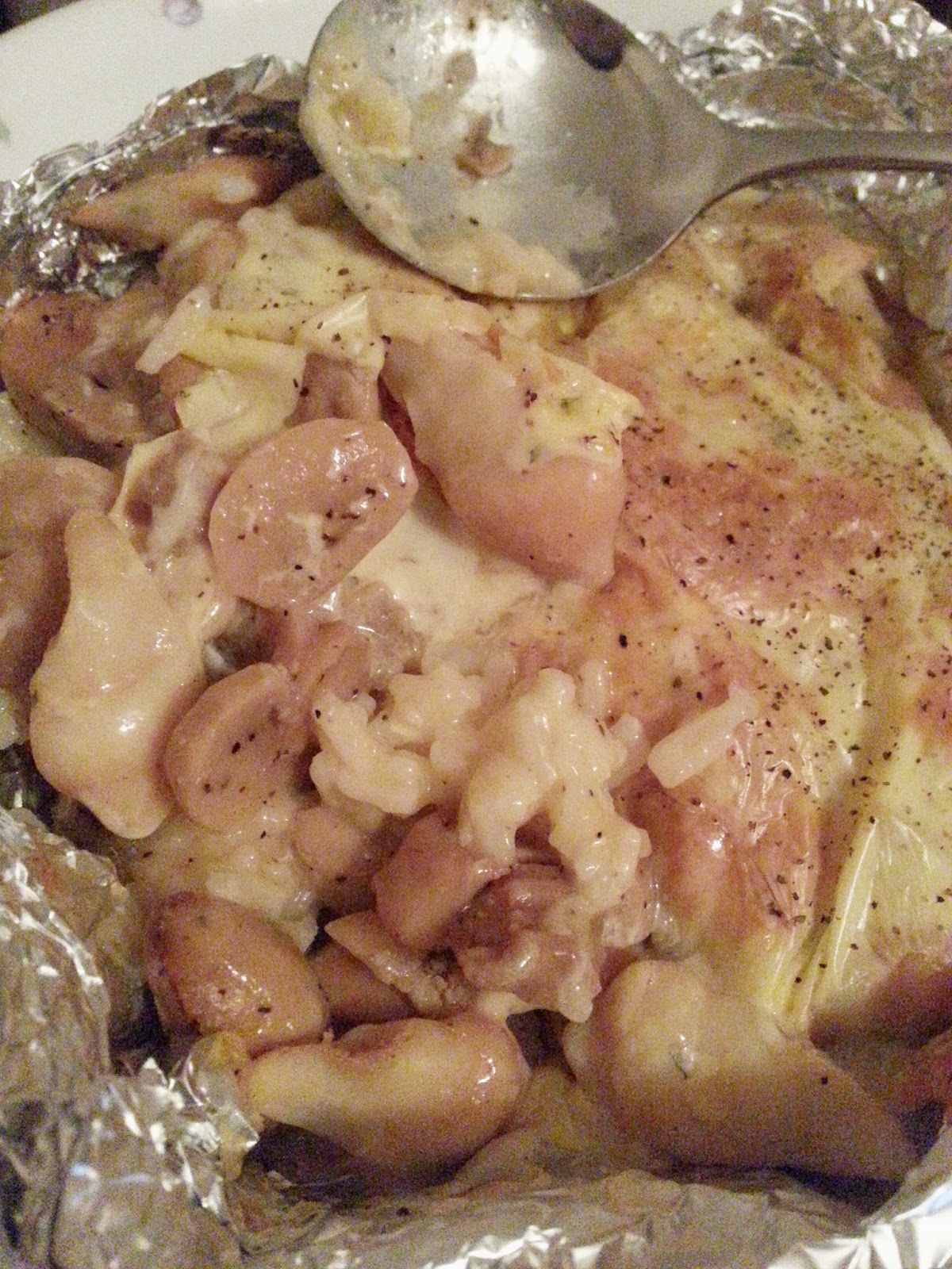 littlechillipadi Philips Air Fryer Recipe Clams and mushroom cheese