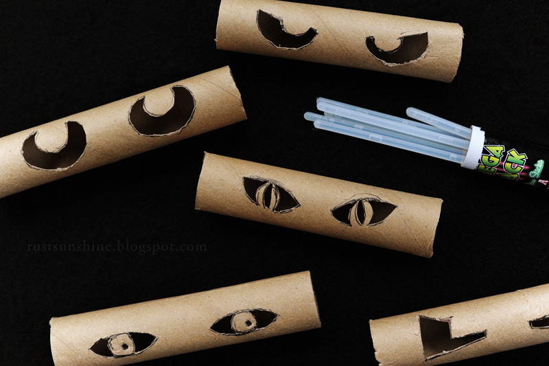 Rust & Sunshine Glowing Eyes