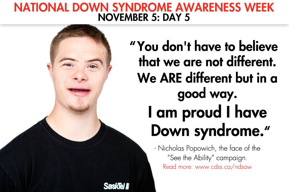 Keeping Up with Down Syndrome NSW Down Syndrome Awareness Week in Canada