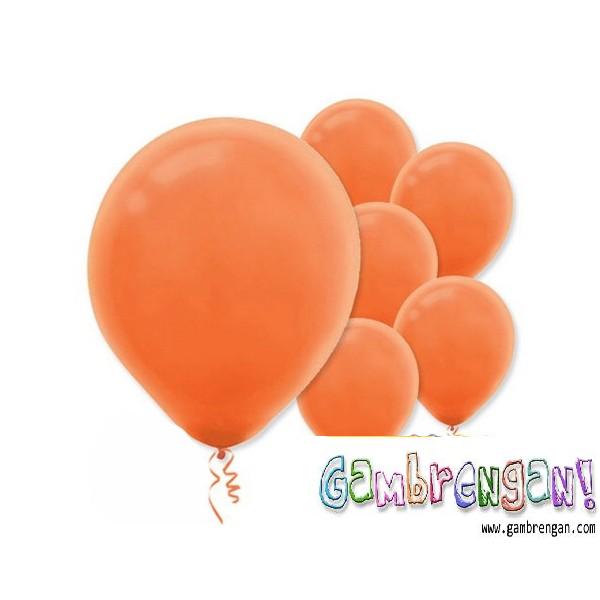 Balon dekorasi Oranye