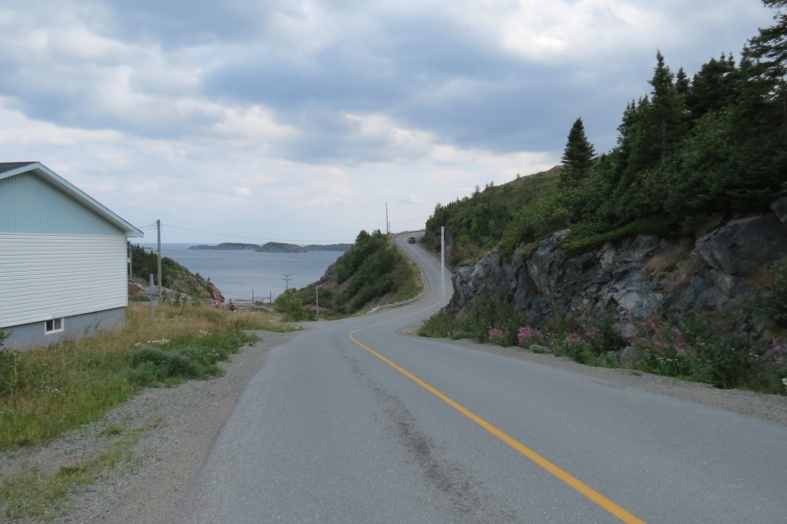 Travel Newfoundland and Labrador by Motorcycle Nippers Harbour to