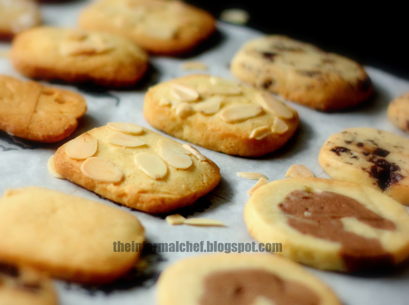 The Informal Chef Crunchy and Light Butter Cookies