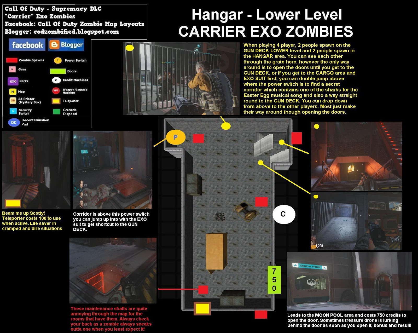 Zombified Call Of Duty Zombie Map Layouts, Secrets, Easter Eggs and