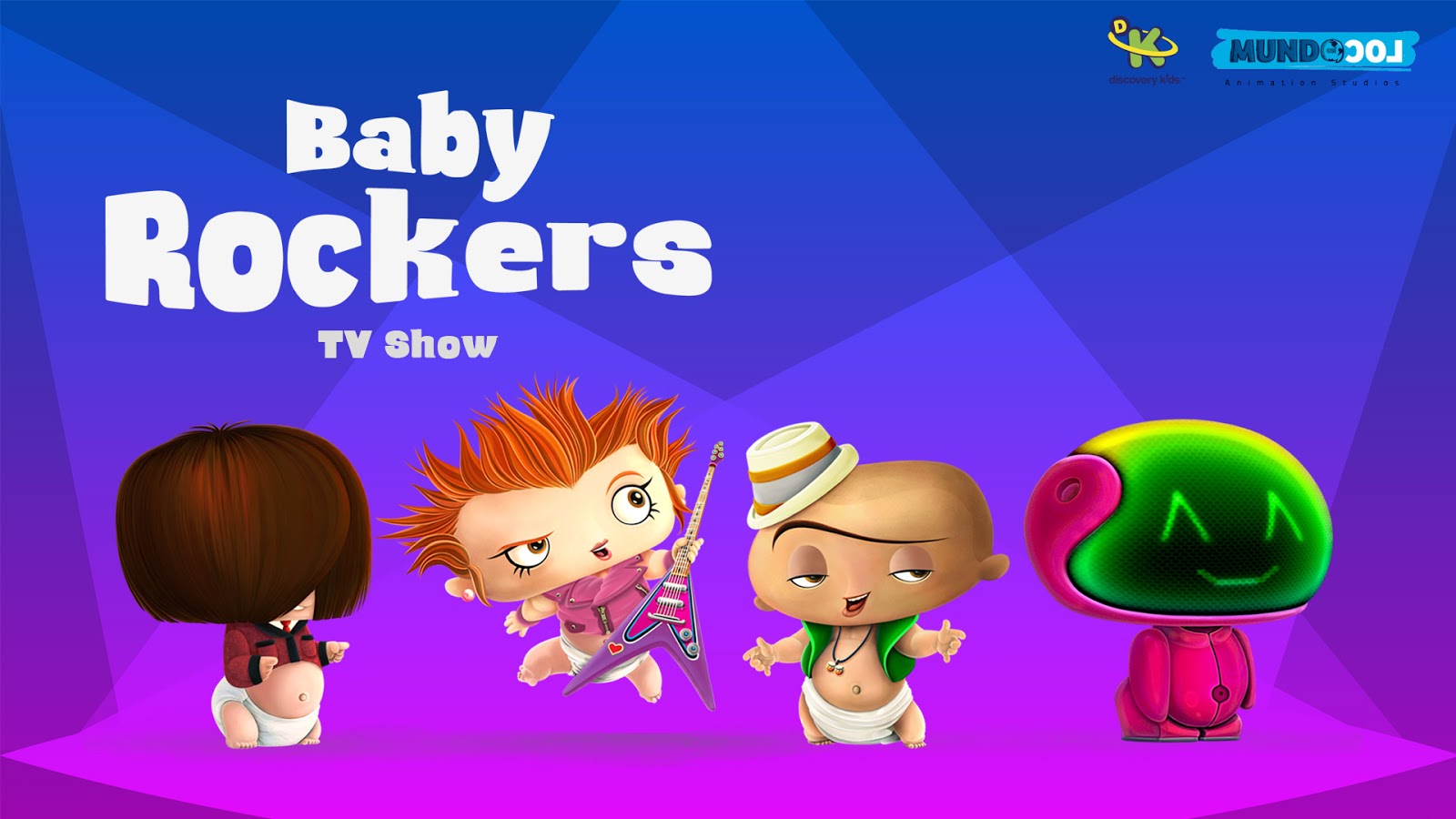 Discovery Kids Serie animada Baby Rockers TVCinews TV de Paga Música