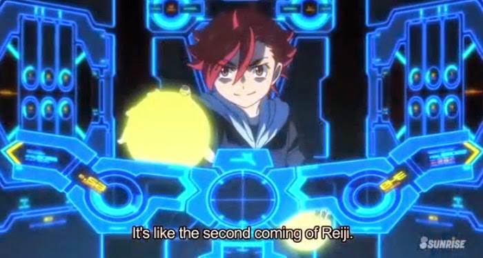 It's like the second coming of Reiji Gundam Build Fighter Try Episode Screenshot - Sekai