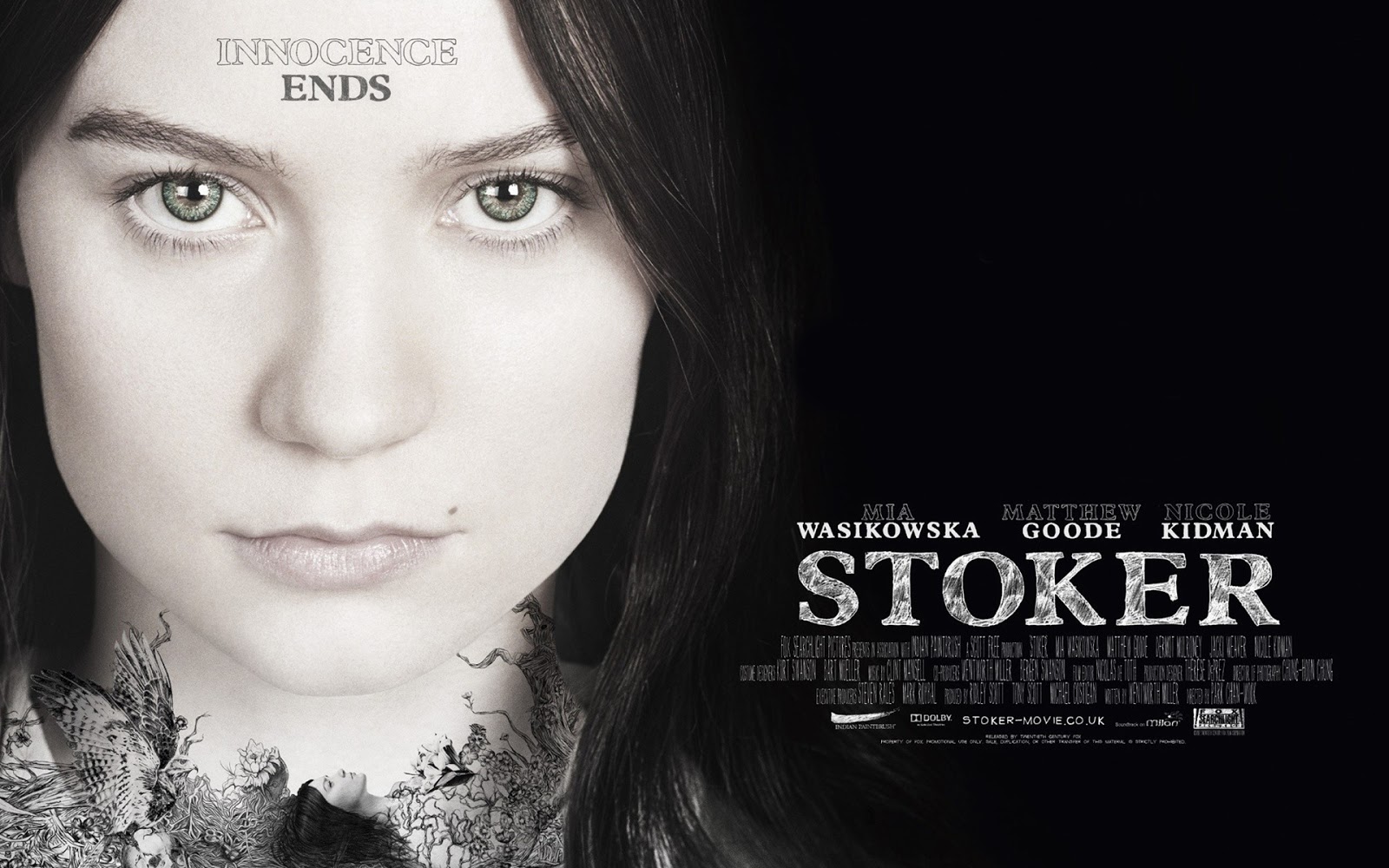 Stoker 2013 Drama Horror Mystery Hd Movie English