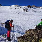 Maladeta Oriental (3.308 m) y Pico de Alba (3.118 m)