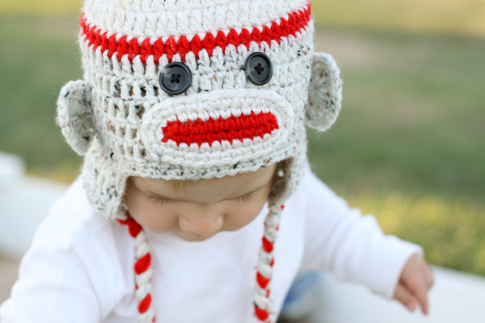 giveaway week {sock monkey hat} » The Macs