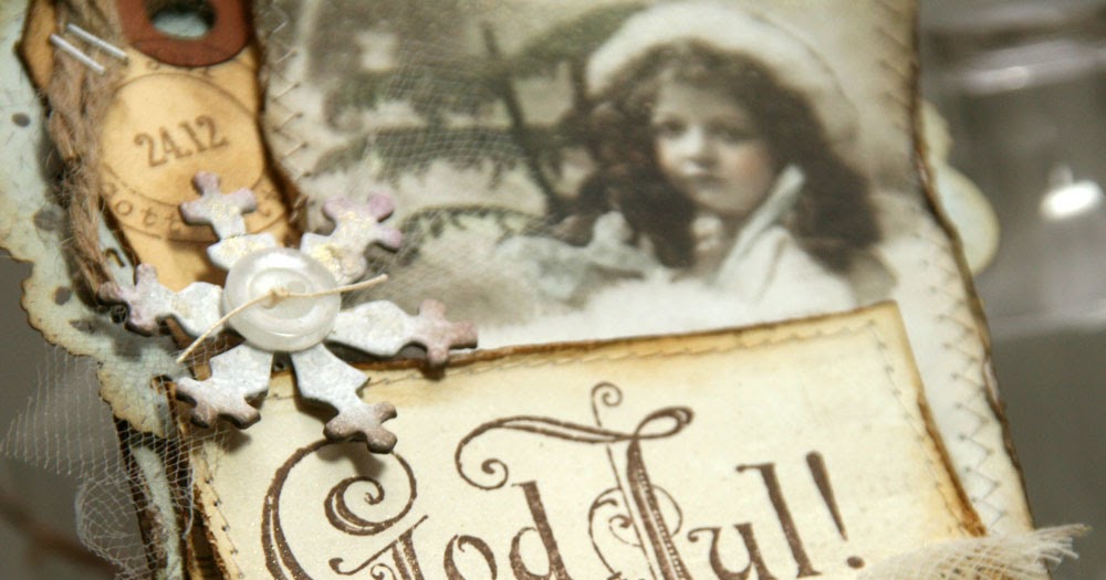Anne's paper fun: Christmas tag