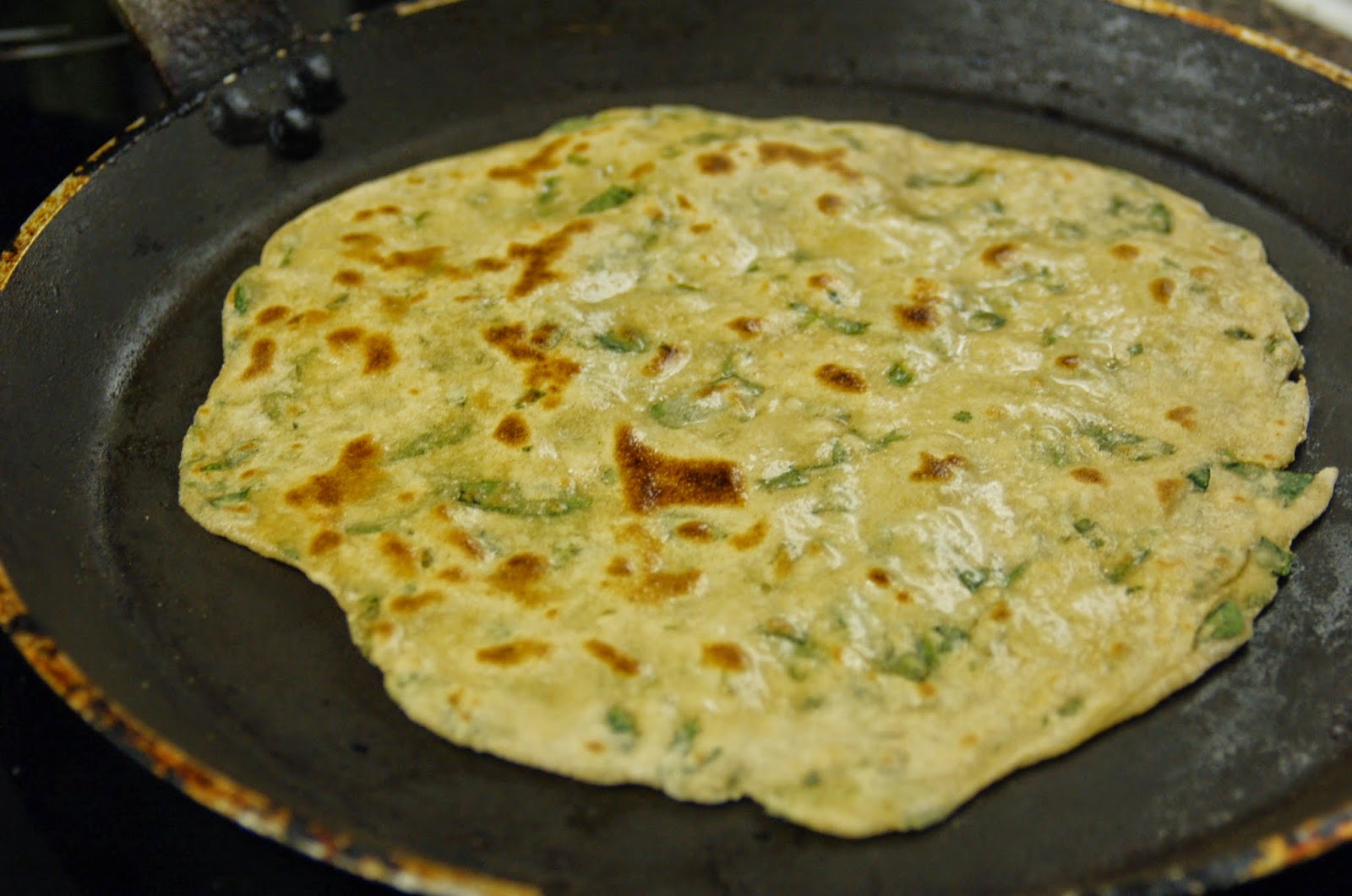 Live Luv n Eat Methi Chapathi