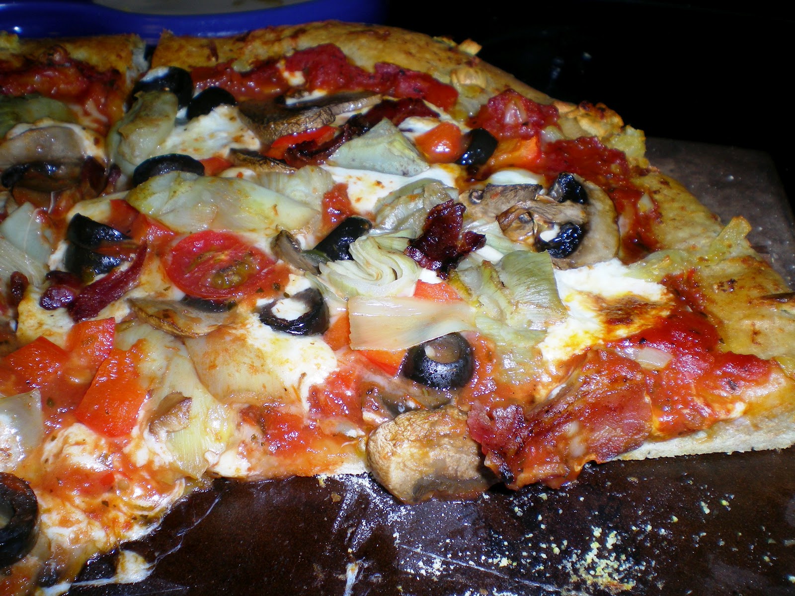 Garlic Bread Pizza Crust From Anne's Kitchen