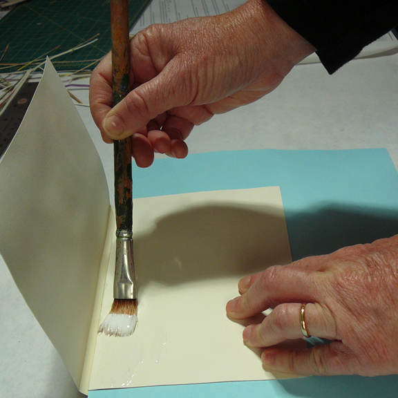Making Handmade Books Instructions Drum Leaf Binding