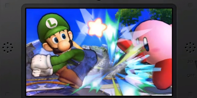 Luigi irá gritar que nem uma menininha no SSB4. Luigi+N-Blast4