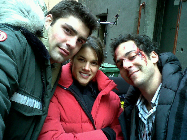 ON SET Rookie Blue - Travis Mil...