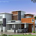 2400 sq.feet Modern contemporary villa 