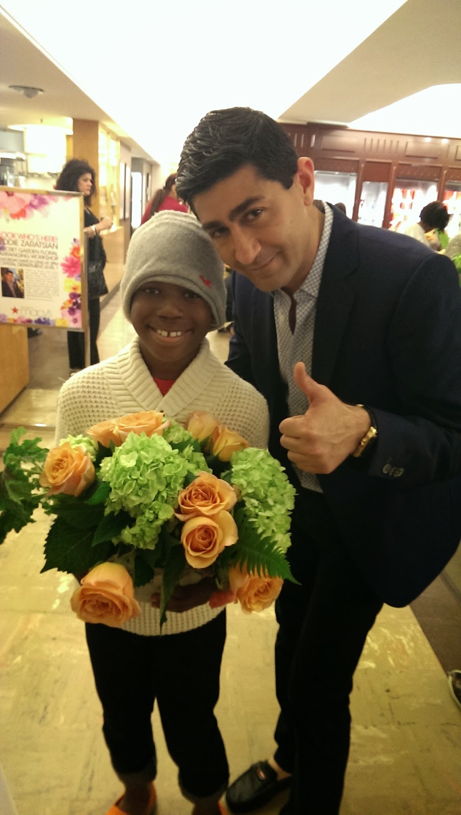 Spring+Flowers+at+Macy Macys Spring Fashion Celebration With Eddie Zartatsian - Macy's Flower Show