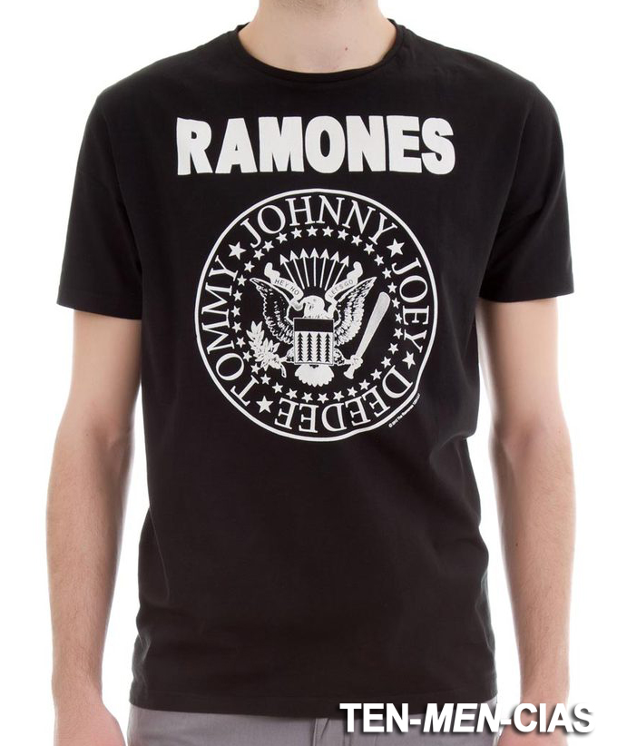 camisetas bandas de rock