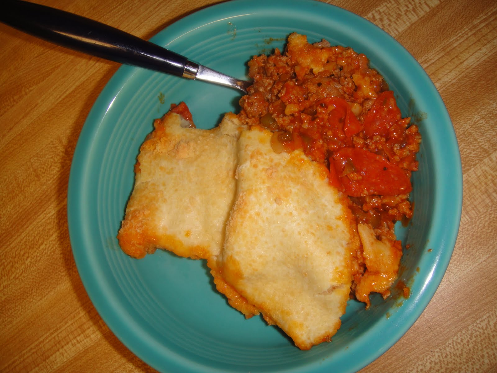 all because two people fell in love Popover Pizza Casserole