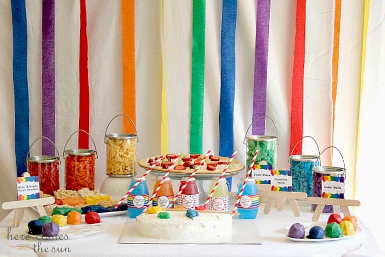 How to Host an Art Birthday Party Here Comes The Sun